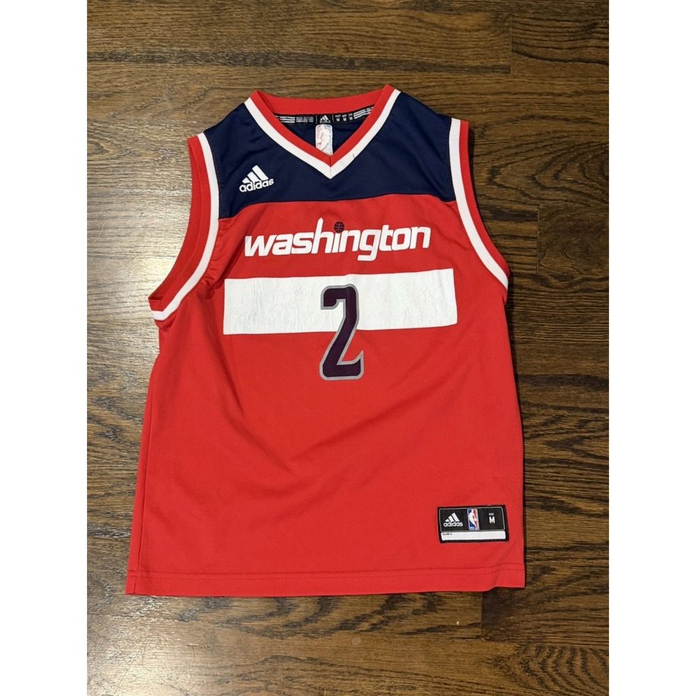 Adidas NBA Washington Wizards John Wall Jersey Youth Medium 10/12 Kids